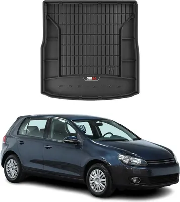Image de OMAC Bac de coffre en caoutchouc pour VW Golf Variant 2009-2013 Bac de coffre en TPE