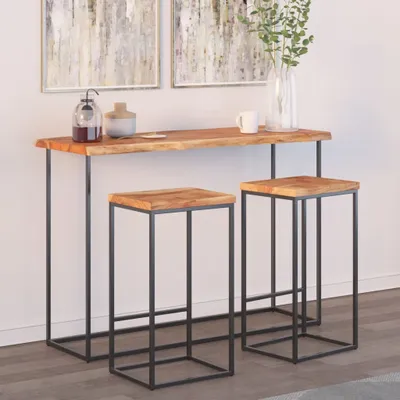 Obrázek produktu pro vidaXL Stolová deska 140x40x2,5cm obdélníková z masivního dřeva akácie s hranou stromu