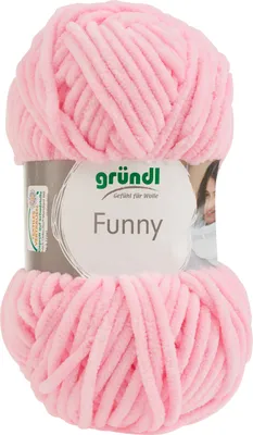 Produktbild von Gründl Wolle Funny uni 100 g pastellrosa