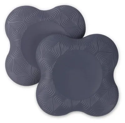 Produktbild von Yoga Kniekissen Rutschfeste KnieschüTzer Pilates Matte zum Schutz Von Knien, Ellbogen, Handgelenken… Grau