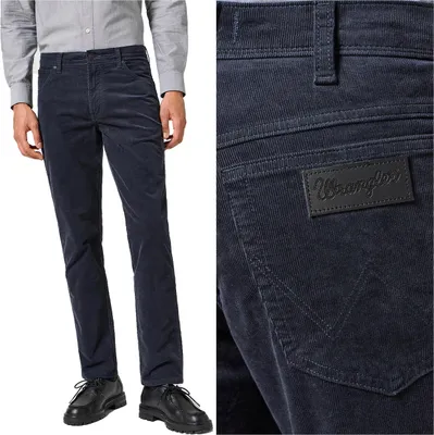 Obrázek produktu pro WRANGLER, pánské džíny, rovný střih, TEXAS SLIM, W33 L34, modré, džíny, baggy jeans, buggy