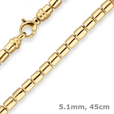 5-1mm-Fantasiekette-aus-585-Gelbgold-45cm