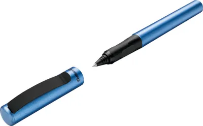 Produktbild von Pelikan Tintenroller Pina Colada blau +1 Tintenpatrone Faltschachtel