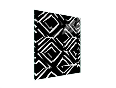 Produktbild von Glasschneidebrett 45x52 Muster