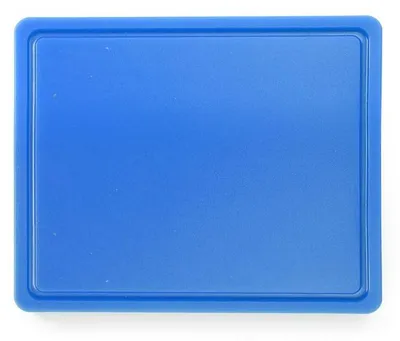 Productafbeelding van Snijplank van HDPE 500 kunststof, HACCP, 265x325x12mm, blauw