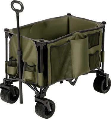 Produktbild von Wózek transportowy 845-848V00DG, z 7 bocznymi kieszeniami, regulowany uchwyt, do 120 kg, 100 x 48 x 100,5 cm - A