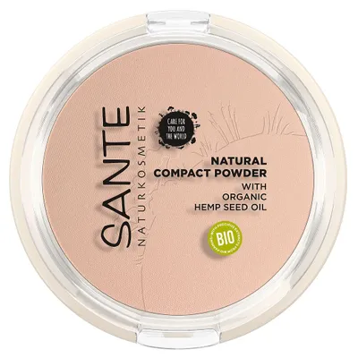 Obrázok produktu pre Sante Naturalny puder prasowany 01 Cool Ivory, 9g