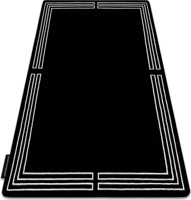 Immagine prodotto di Tappeto HAMPTON Chick inquadrata nero nero 200x290 cm