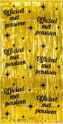 Imagen del producto de Cortina decorativa, 2x1 metro, dorada y negra, con fondo brillante, ideal para fiestas