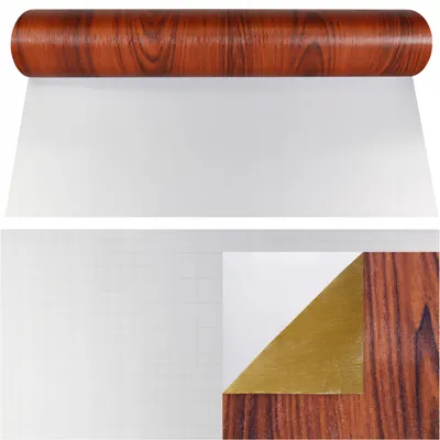Produktbild von Möbelfolie Kirsche Mahagoni Holzoptik 61x100 cm Selbstklebefolie Klebefolie Möbel PVC Folie Küchenfolie Meterware