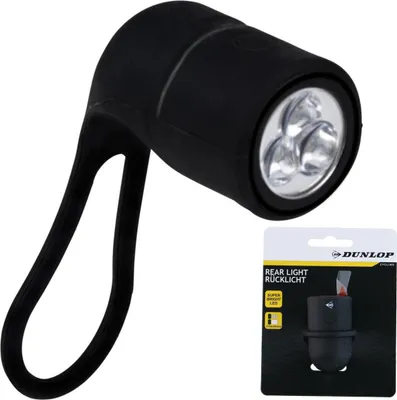 Image de Feu arrière pour vélo – Silicone, Dunlop