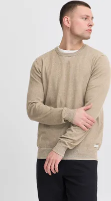 Produktbild von Blend BHBruton Herren Sweatshirt Pullover Pulli mit Rundhals Rippbündchen Label-Details Regular fit