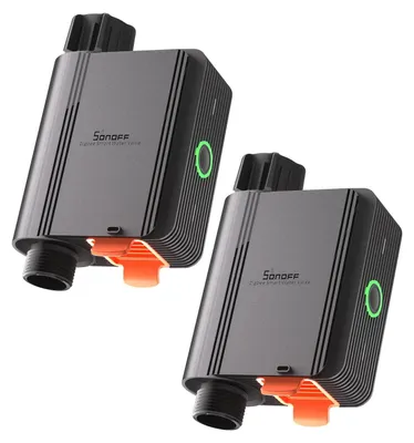 Obrázek produktu pro Inteligentní vodní ventil, připojení Zigbee 3.0, automatické řízení zavlažování, SWV-BSP, balení po 2 kusech