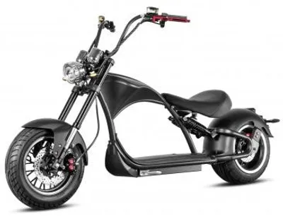 Produktbild von E-Chopper X9 Plus - 45 km/h, 3000W, Lithium-Ionen-Akku, 75 km Reichweite, Straßenzulassung Klasse AM – von Elektroroller Futura