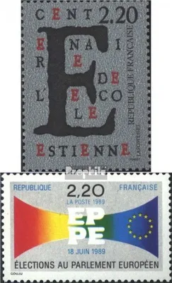 Produktbild von Briefmarken Frankreich 1989 Mi 2699,2706 (kompl.Ausg.) gestempelt Kunst