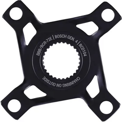 Produktbild von BBB Cycling BBB crank spider E-bikeMount 104 Schwarz - stabiler Kettenblatt-S....