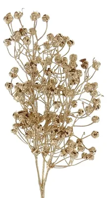 Produktbild von DPI Weihnachtsdeko Schleierkraut Goldfarben 44 cm - Kunstpflanzen