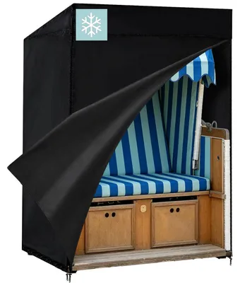 Produktbild von Strandkorb Schutzhülle 420D Oxford 135x105x175/140cm wetterfest faltbar