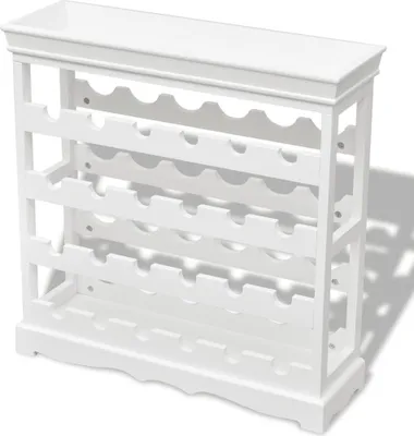 Produktbild von Weinschrank dkd-home-decor Abreu Weiß 24 Flaschen 70 x 22,5 x 70,5 cm