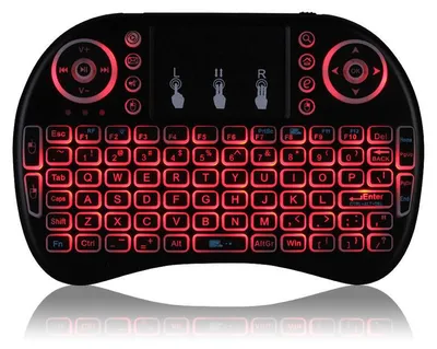 Produktbild von Anytech I8 Kabellose Tastatur mit Touchpad Beleuchtet Smart TV