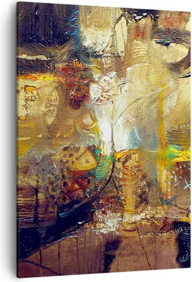 Produktbild von Bild auf Leinwand - Leinwandbild - Einteilig - Abstraktion modern - 50x70cm - Wand Bild - Wanddeko - Wandbilder - Leinwanddruck - Wanddekoration - Leinwand bilder - Wandbild - PA50x70-3483