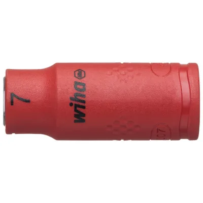 Obrázok produktu pre Nástrčný kľúč s 6-hrannou hlavou 1/4" 7 mm VDE Wiha | 4010995430924