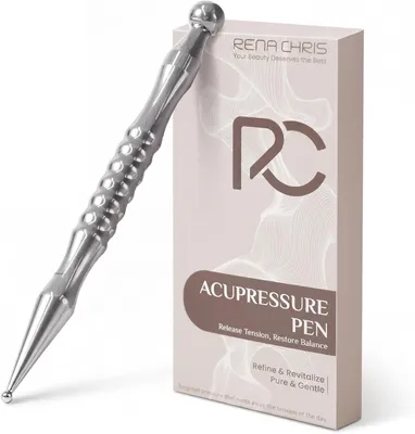 Productafbeelding van Chris Roestvrij stalen acupunctuurpen, handmatige reflexologiegereedschappen voor spierspanning en pijnverlichting