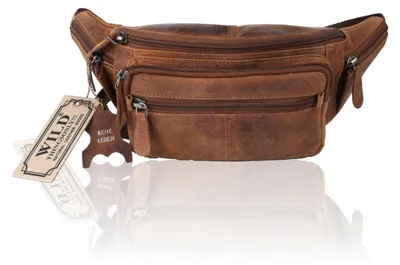 Produktbild von Bauchtasche Gürteltasche Hüfttasche Umhängetasche Crossbag Leder Sport Tasche