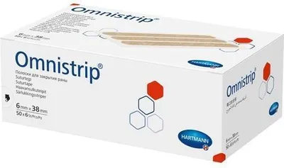 Image de Hartmann Omnistrip 6x38mm st, 1x6pc, P50 | Paquet (300 pièces)