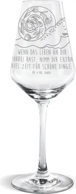 Produktbild von Mr. & Mrs. Panda Weinglas Schnecke Sir - Transparent - Geschenk, Lebenszeit, Lustige Sprüche, Weißweinkelch, Für Weißwein, Glas, Lebensmut, Schnecken, Motivation, wein