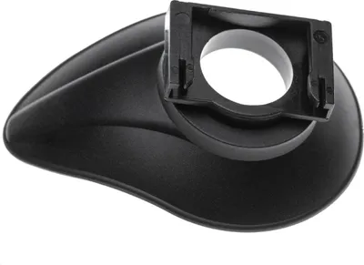 Produktbild von vhbw Augenmuschel Sucher kompatibel mit Nikon D3400, D40, D3500, D3300, D3100, D3200 Kamera Spiegelreflexkamera DSLR Okular - Schwarz, Tropfenform