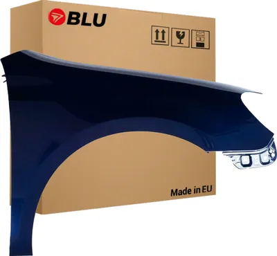 Image de BLU Aile Compatible avec VW Volkswagen GOLF VI 6 SCHRÄGHECK LD5Q Droite Blau SchattenBlau | 2008-2016 | Avant | Peint| Prêt à Monter | Acier