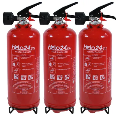 Produktbild von Feuerlöscher 2l Schaum ABF Schaumlöscher 4LE 13A 70B 25F gegen Öl-/Fettbrand 3x