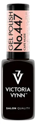 Image de Victoria Vynn | Vernis gel couleur 447 Café Nude - 8 ml - Teinte crémeuse - Vernis hybride - Vernis à ongles