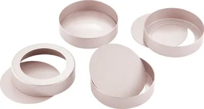 Obrázek produktu pro CANDeal Tart Pan, 3palcová nepřilnavá forma na koláče s odnímatelným sypkým dnem, kulatá forma na mini koláče (balení 4 ks)
