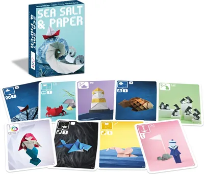 Produktbild von HUCH! Sea Salt and Paper, Kartenspiel, Sammelkartenspiel, 8 Jahr(e), 30 min, Familienspiel