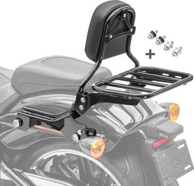 Produktbild von Sissybar für Harley Davidson Breakout / 114 18-25 R1 mit Gepäckträger