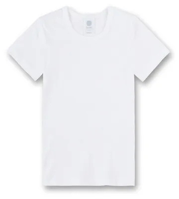 Produktbild von Sanetta T-Shirt weiß | Hochwertiges und gemütliches Unterhemd für Kinder