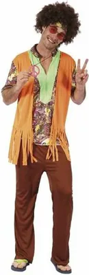 Obrázek produktu pro Převlek pro dospělé Hippie (4 kusy)
