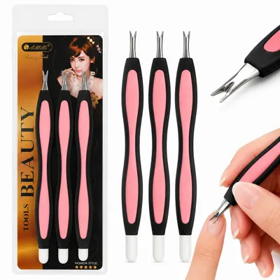 Produktbild von Set Raspel Nagelhauttrimmer Maniküre pink