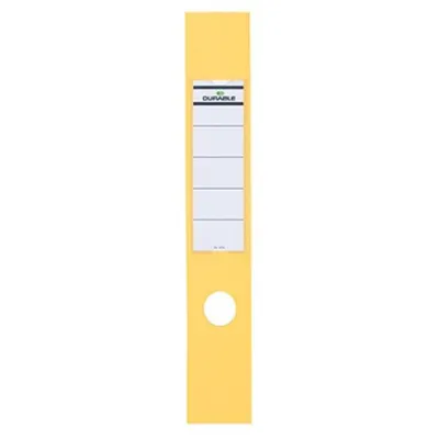 Obrázok produktu pre DURABLE 809004 Odolné zadné etikety ORDOFIX® - dlhé/široké, žlté, 10 kusov