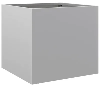 Produktbild von vidaXL Pflanzkübel Silbern 32x30x29 cm Verzinkter Stahl