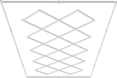 Produktbild von LED Garagenlicht 88000LM - Werkstatt Deckenleuchte - 6500K - CRI ?84 - DIY 14 Quadrat-Setup - Hitzebeständig und Flammensicher - Ideal für Garage und Autowerkstatt