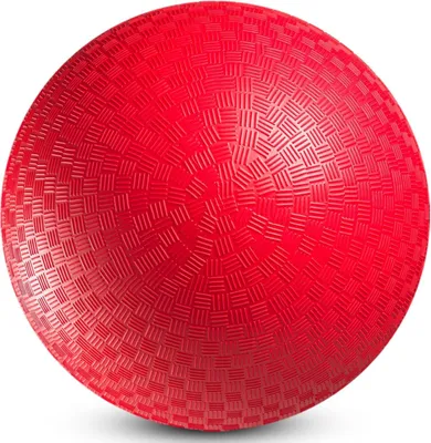 Productafbeelding van Rode bal, diameter 22 cm, 1 stuk, met luchtpomp, voor kinderen