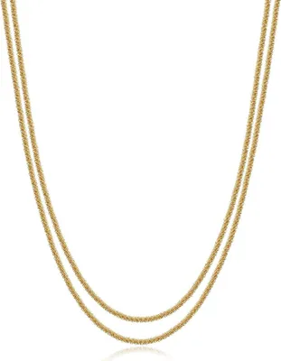 Immagine prodotto di Collane multifilo Sagapò Oro Da 43 cm a 49 cm Collezione Chunky - donna
