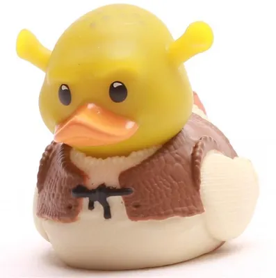 Produktbild von TUBBZ Badeente Shrek Mini Vinyl 5 cm
