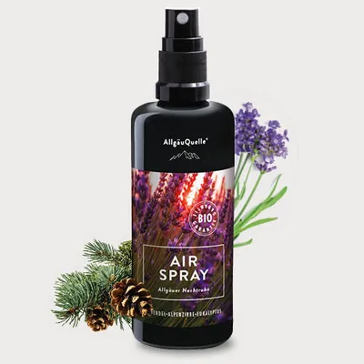 Produktbild von AirSpray Allgäuer Nachtruhe Raumduft mit Lavendel, Alpenzirbe und Eukalyptus