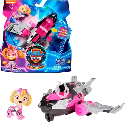 Obrázek produktu pro PAW Patrol 6067506, Letadlo, PAW Patrol, 3 rok/roky, LR44, Plast, Černá, Šedá, Růžová