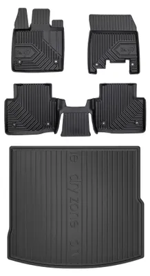 Immagine prodotto di Tappetini 3D TPE + baule DryZone per Jaguar I-Pace 2018-2024 4 pezzi
