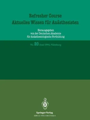 Obrázek produktu pro Aktuelles Wissen für Anästhesisten